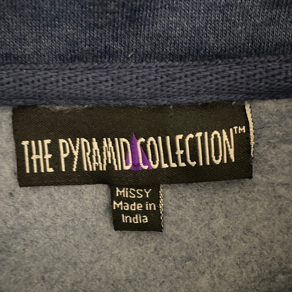 The Pyramid Collection Oversized Midnight Blue Women's Jacker Robe - Picture 2 of 16